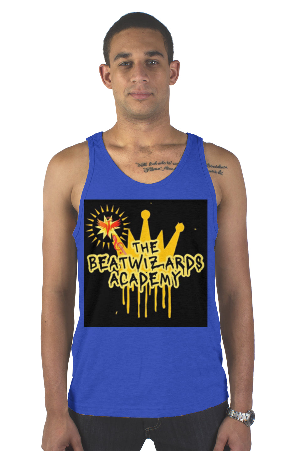BeatWizards Academy space-dyed polo