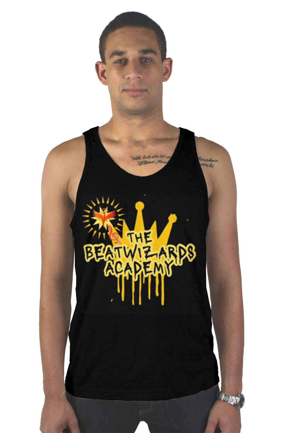 BeatWizards Academy space-dyed polo