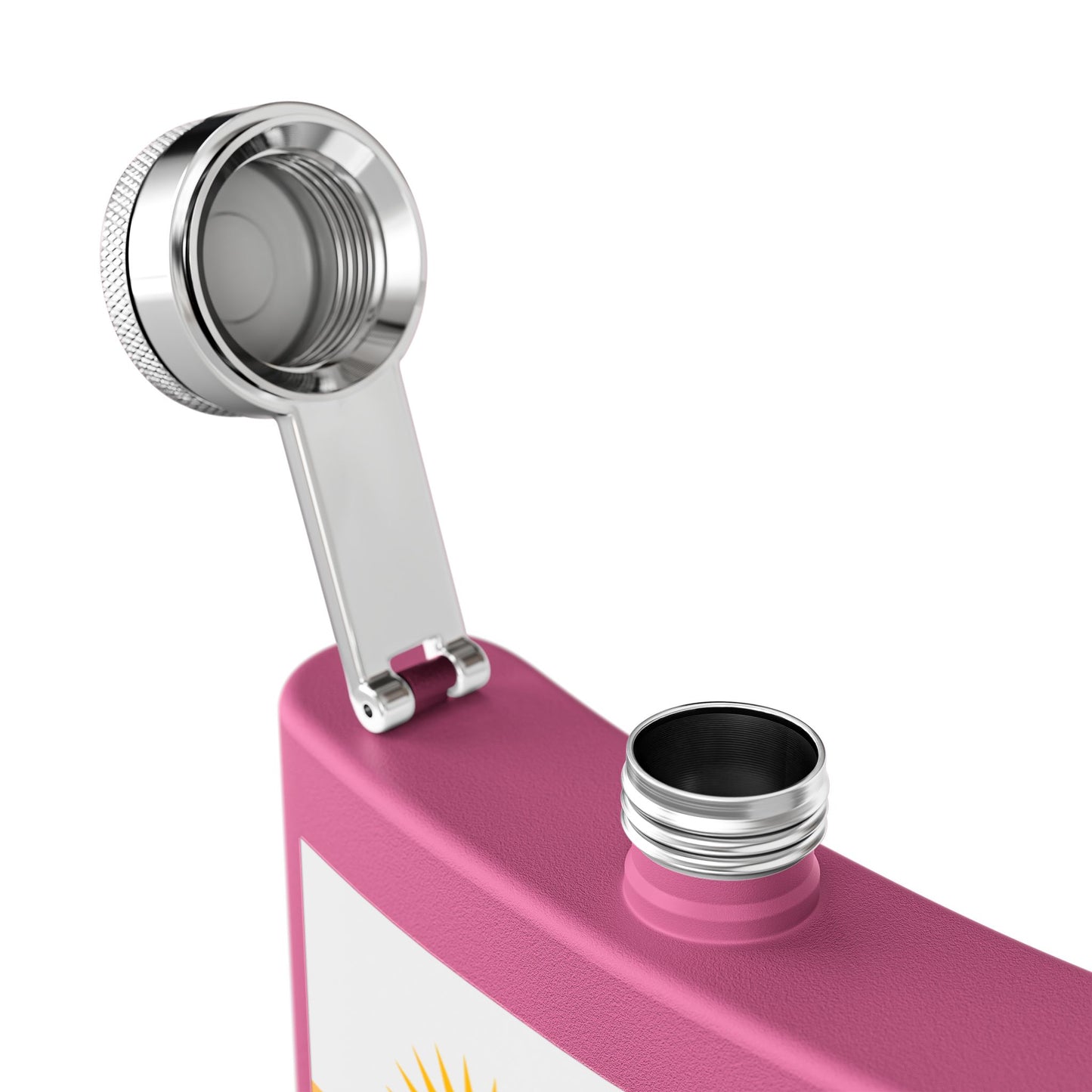 The Beatwizards Academy Stainless Steel Flask - 6oz  | Unique Gift for Music Lovers | Perfect for Parties, Tailgates, and Celebrations