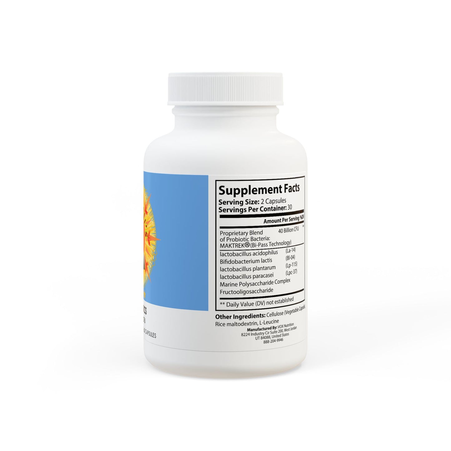 Mama Wali's Probiotics Supplement (60 Capsules)