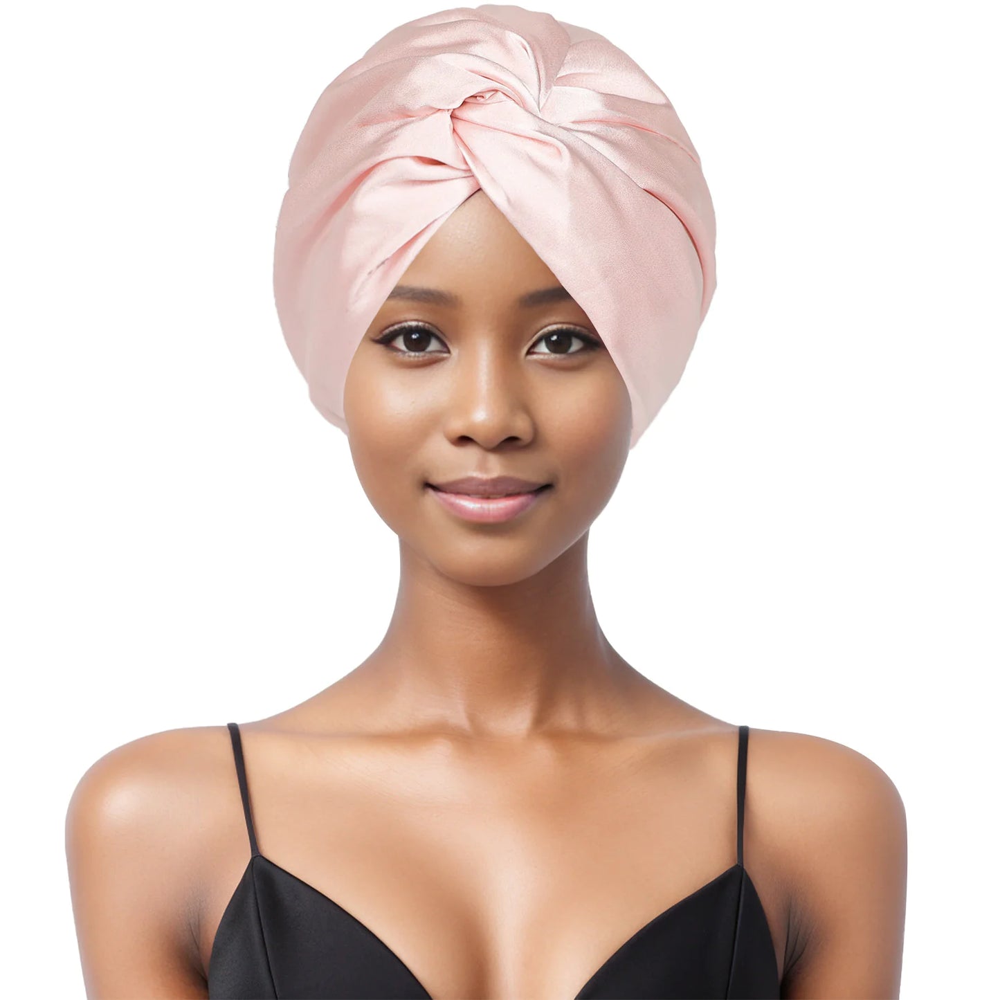 Double-Layer Twist Shower Cap