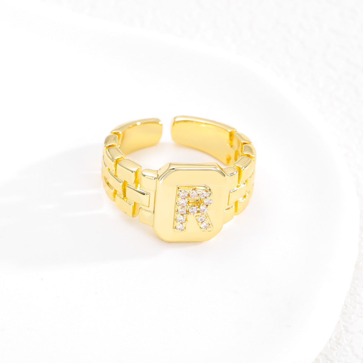 BeatWizards Letter Ring  PirateGang 4Gseries with strap design
