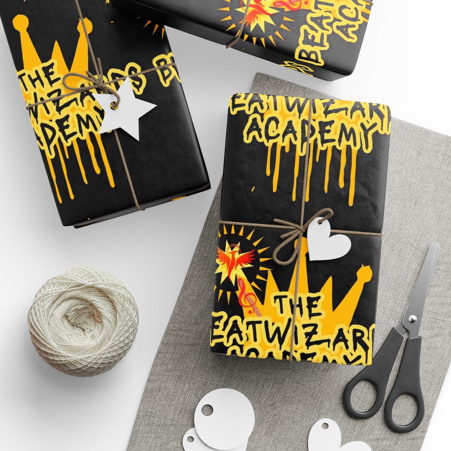 Vibrant Gift Wrapping Paper for Celebrations - Beat the Wraps Academy Design