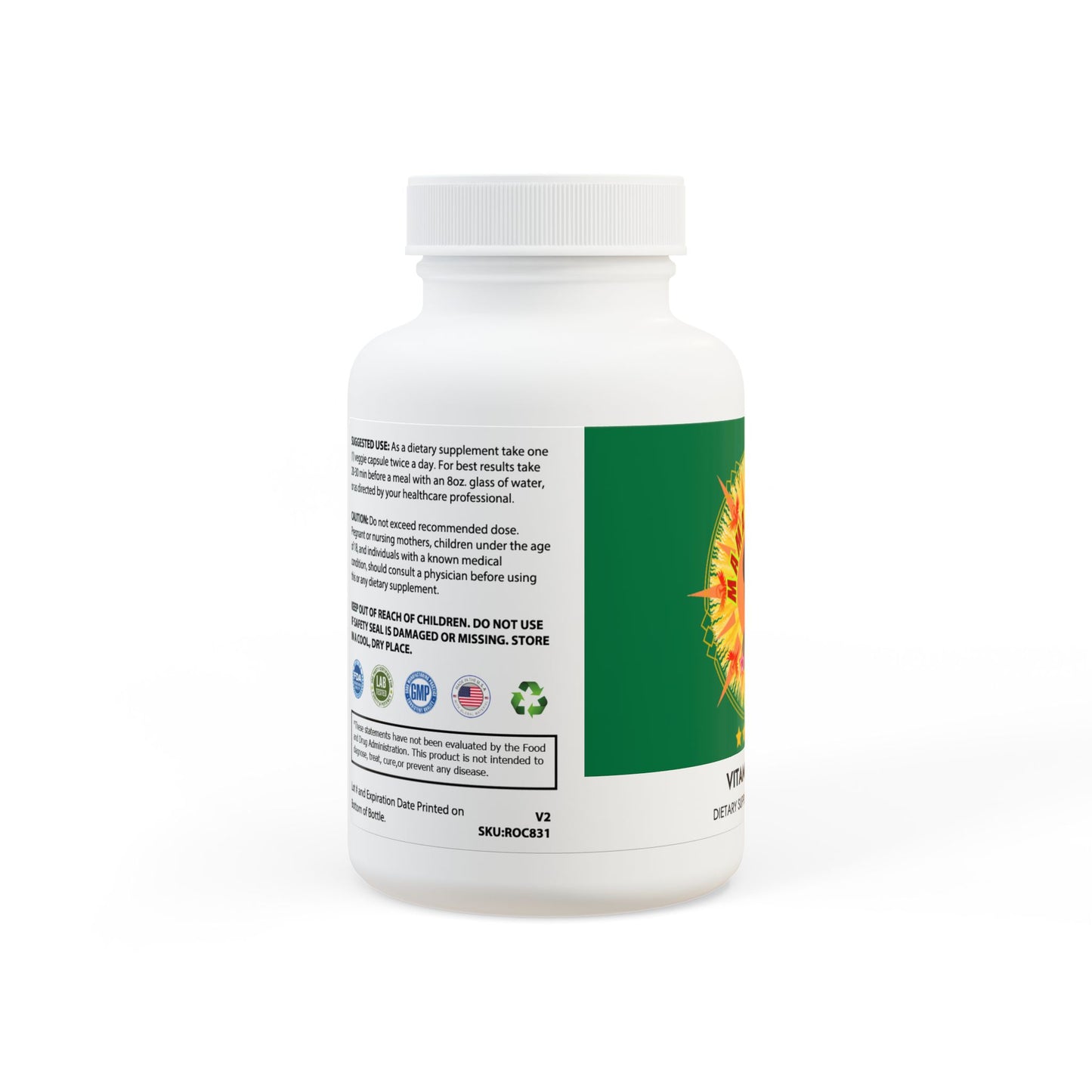 Mama Wali’s Vitamin K2 + D3 Supplement (60 Capsules)