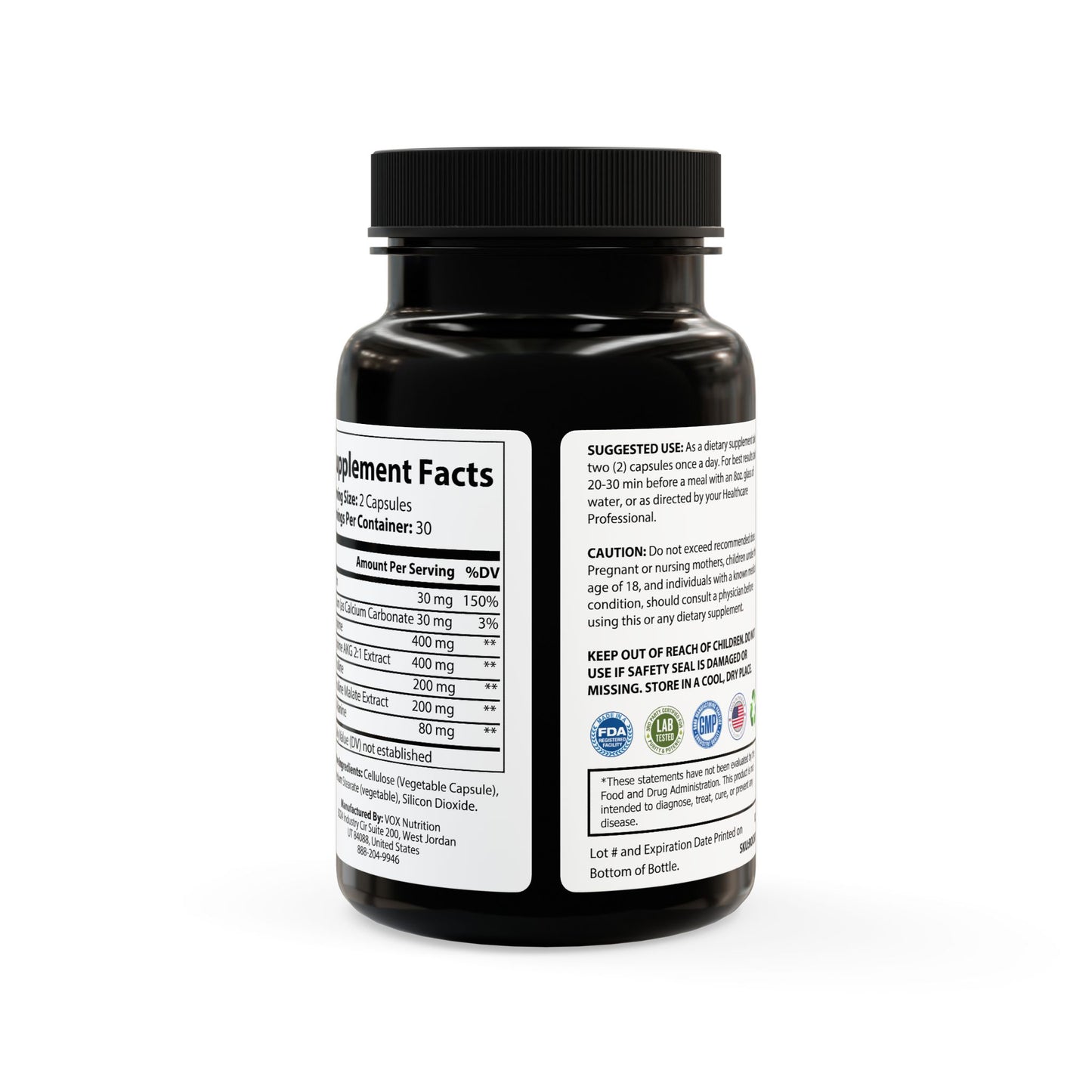 Mama Wali’s L-Arginine Supplement (60 Capsules)
