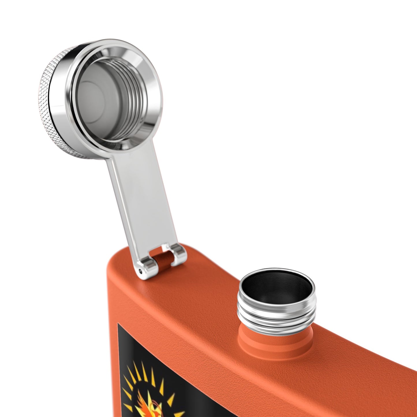 Custom Stainless Steel Flask - The Beatwizards Academy - Perfect for Events and Parties