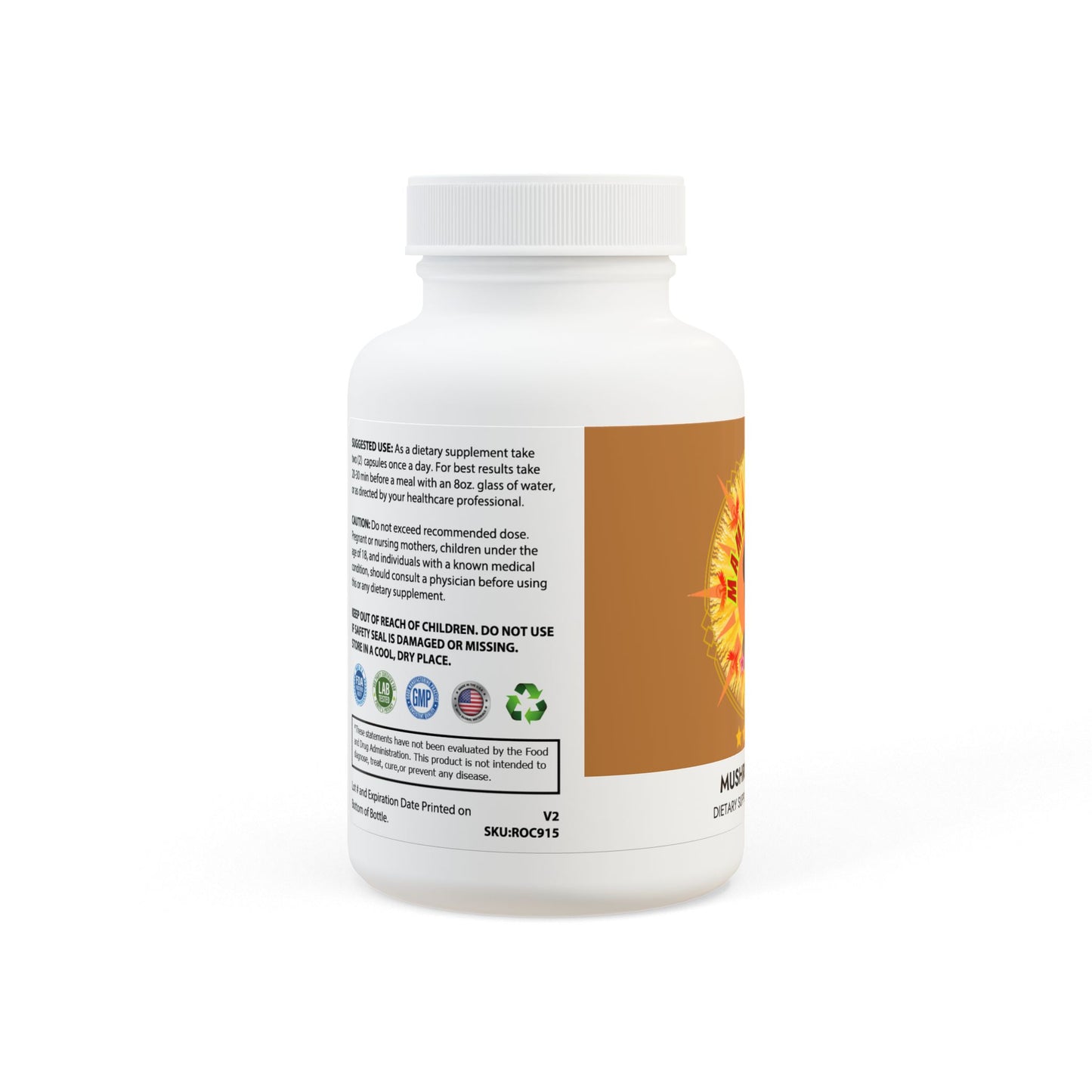 Mushroom Blend Supplement (60 Capsules)