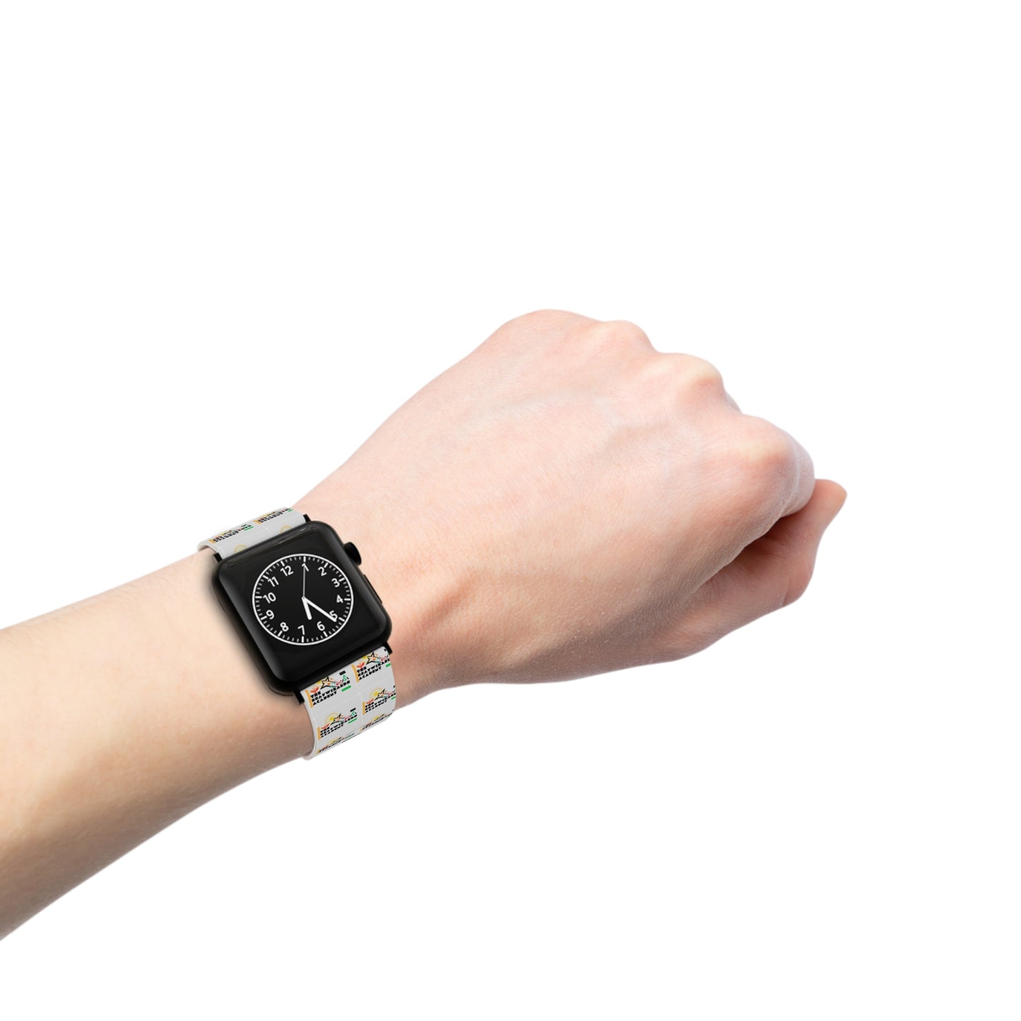 Fun & Colorful Apple Watch Band for Kids - Festival Vibes