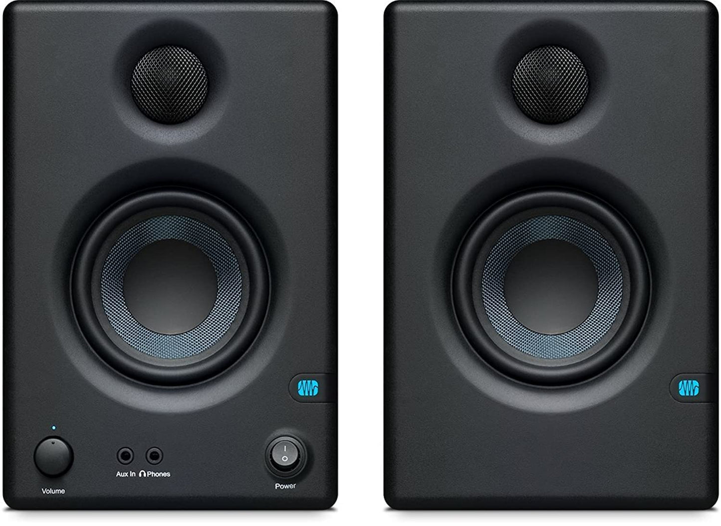 PreSonus Eris 3.5 Studio Monitors, Pair — Powered, Active Monitor Speakers for Near Field Music Production, Desktop Computer, Hi-Fi Audio