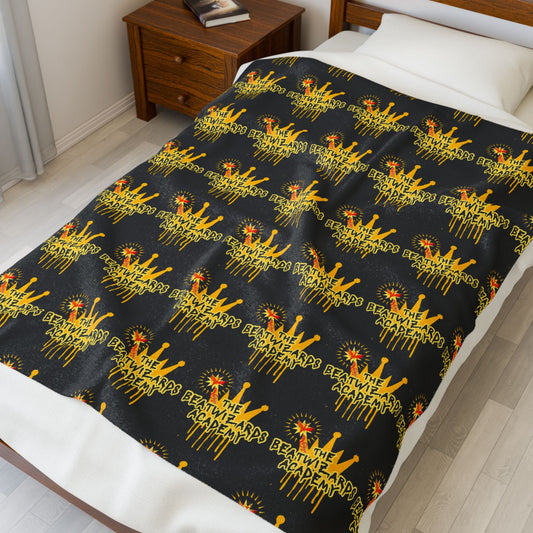 Rockin' Plush Blanket for Concert Lovers – Perfect for Gifting or Cozy Nights In