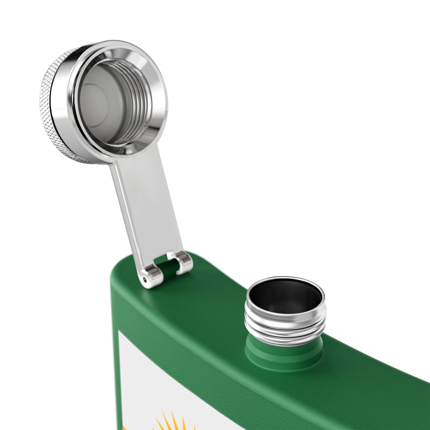 The Beatwizards Academy Stainless Steel Flask - 6oz  | Unique Gift for Music Lovers | Perfect for Parties, Tailgates, and Celebrations