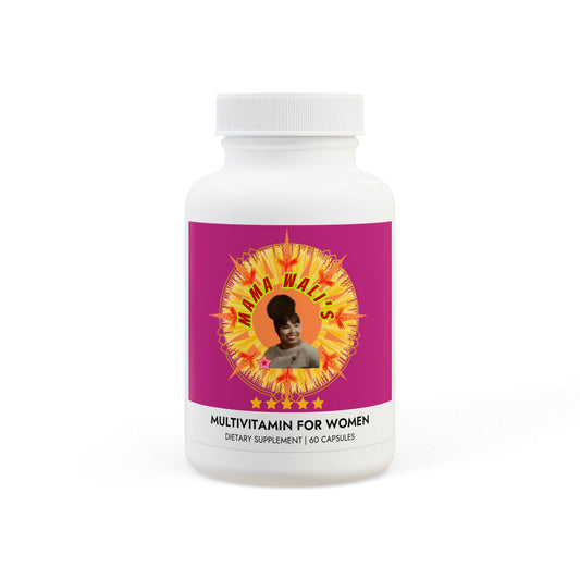 Mama Wali's Multivitamin for Women Supplement (60 Capsules)