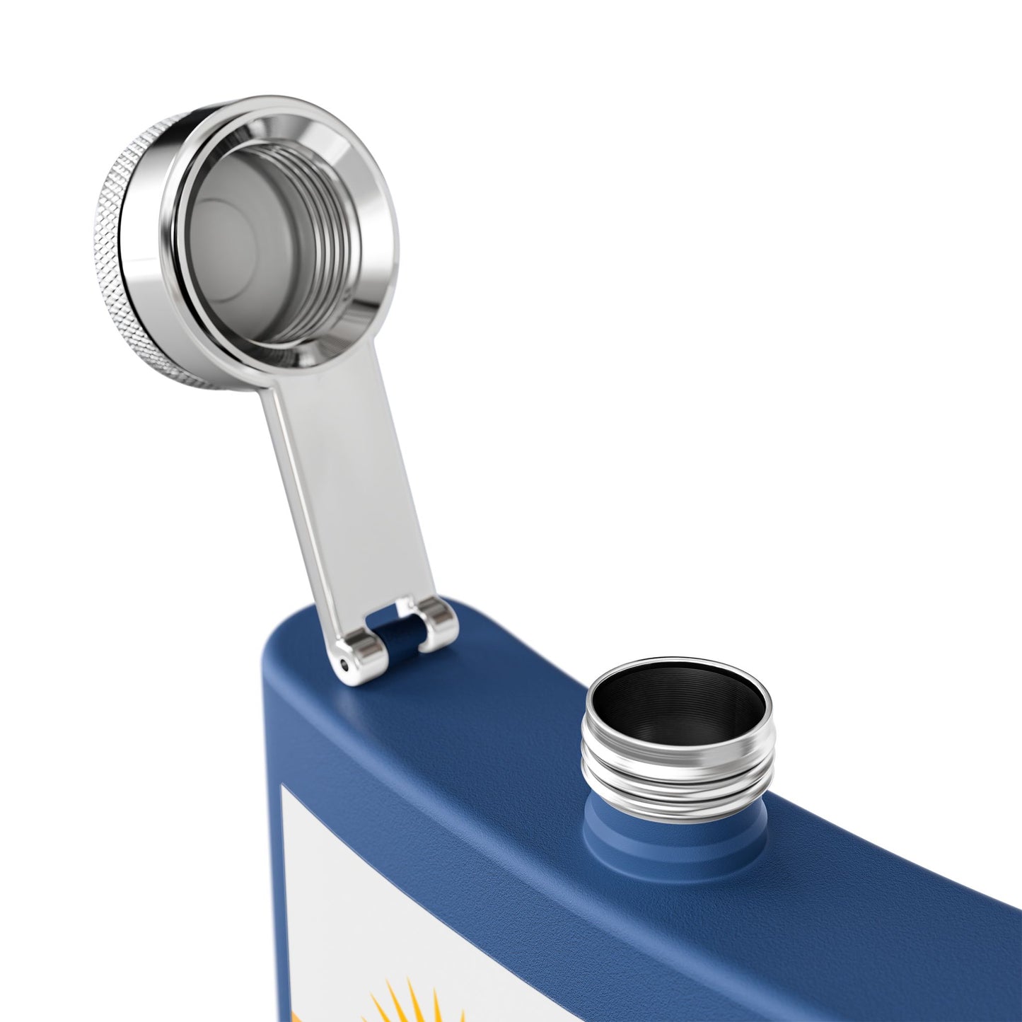 The Beatwizards Academy Stainless Steel Flask - 6oz  | Unique Gift for Music Lovers | Perfect for Parties, Tailgates, and Celebrations