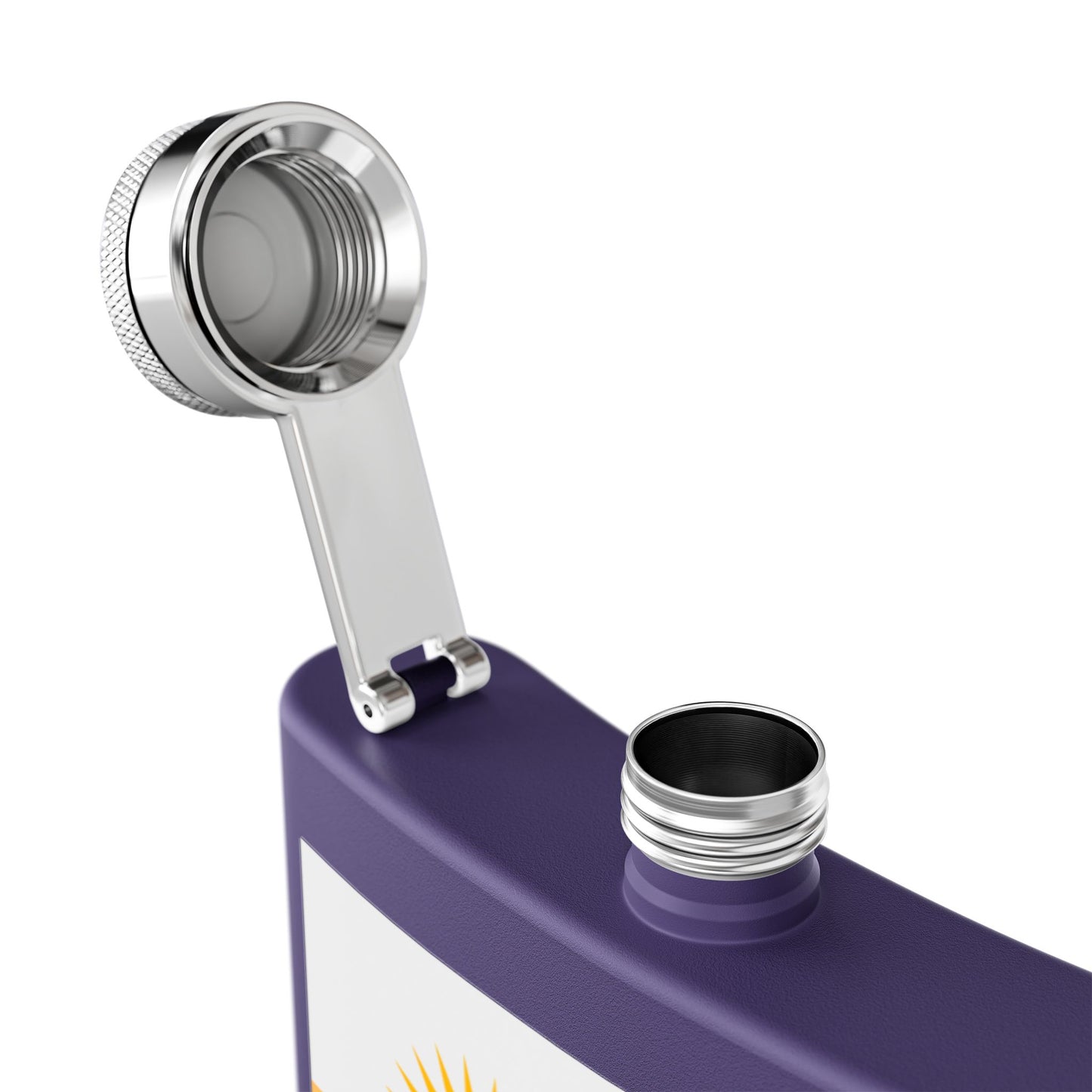 The Beatwizards Academy Stainless Steel Flask - 6oz  | Unique Gift for Music Lovers | Perfect for Parties, Tailgates, and Celebrations