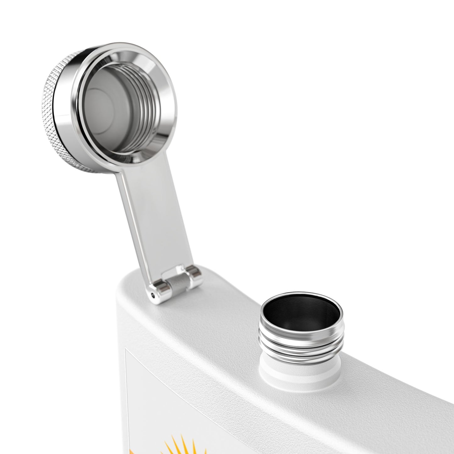 The Beatwizards Academy Stainless Steel Flask - 6oz  | Unique Gift for Music Lovers | Perfect for Parties, Tailgates, and Celebrations