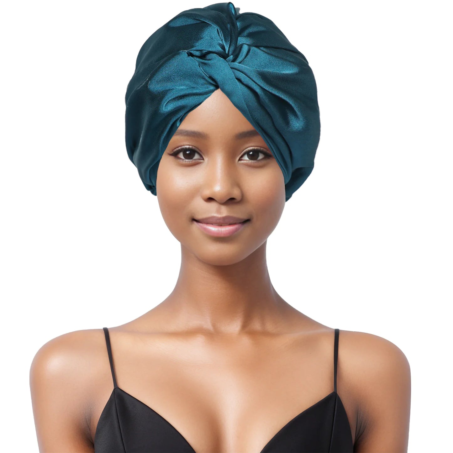 Double-Layer Twist Shower Cap