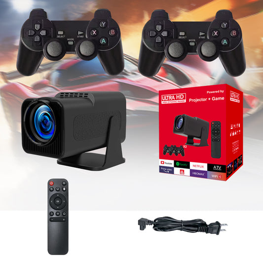 BeatWizards Academy Mp3 Games 32Gb F600 Projector Draagbare Draadloze 4K Full Hd Video Lcd 1080P Home Android 180 Graden Pk Hy320 Outdoor Projector
