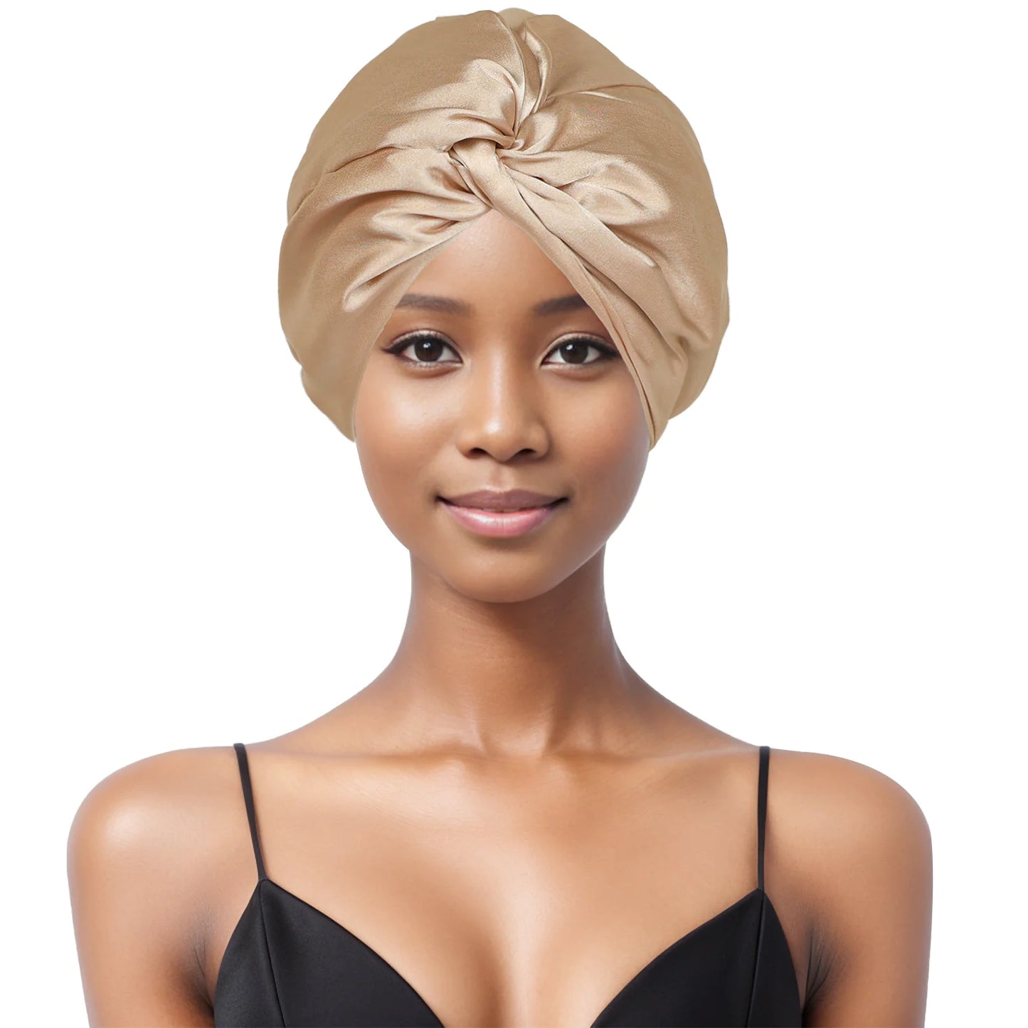 Double-Layer Twist Shower Cap