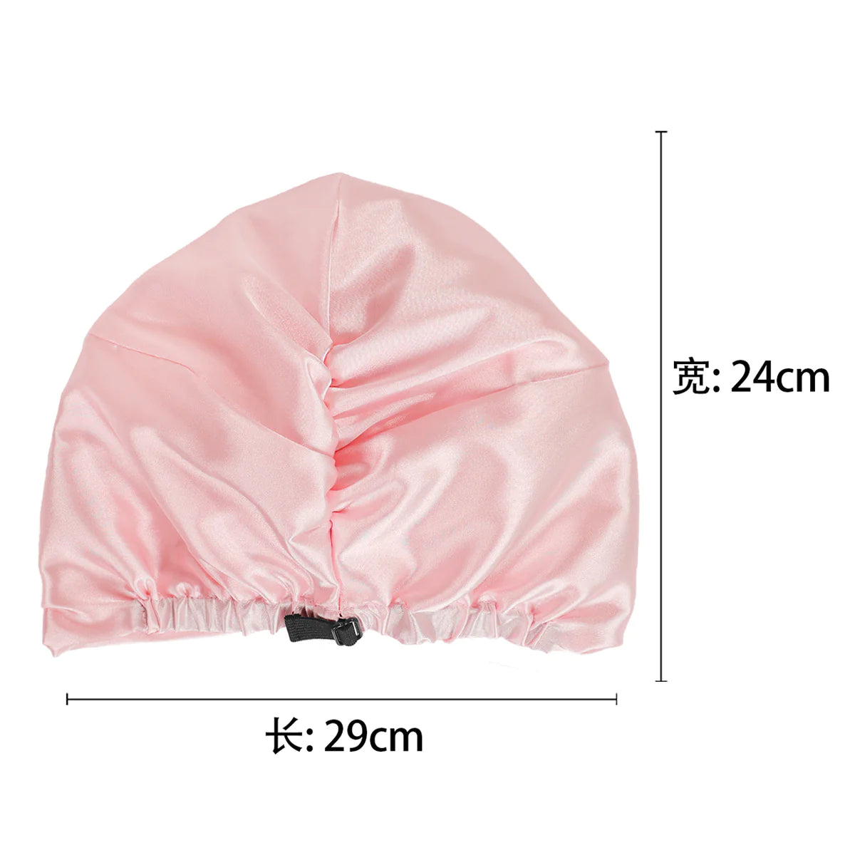 Double-Layer Twist Shower Cap