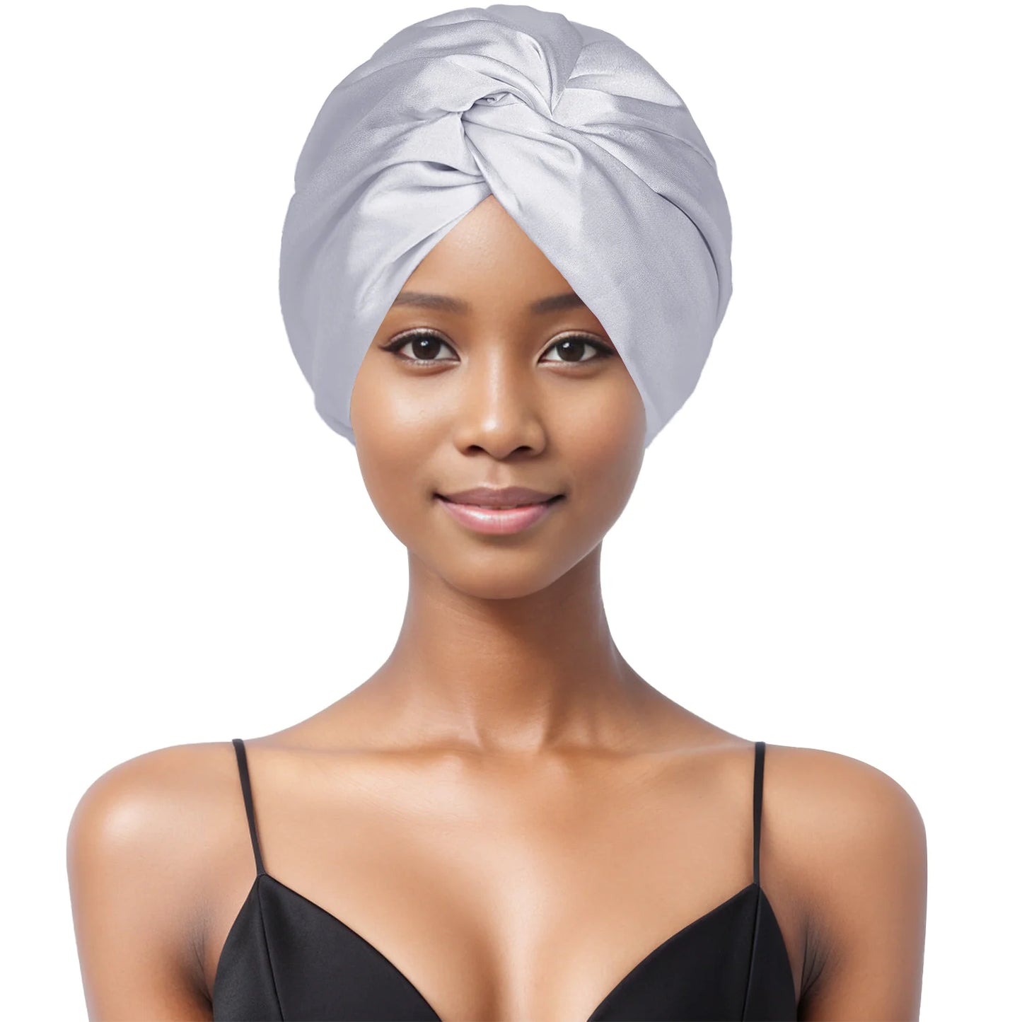 Double-Layer Twist Shower Cap