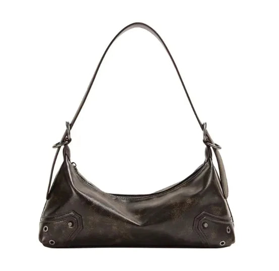 Retro Waxed Leather Messenger
