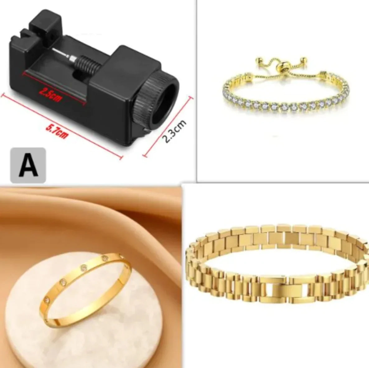 BeatWizards Academy Watch Band Link Remover – Easy Strap Adjustment